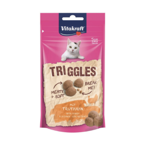 Vitakraft triggles Godbidder til katte med Kalkun.